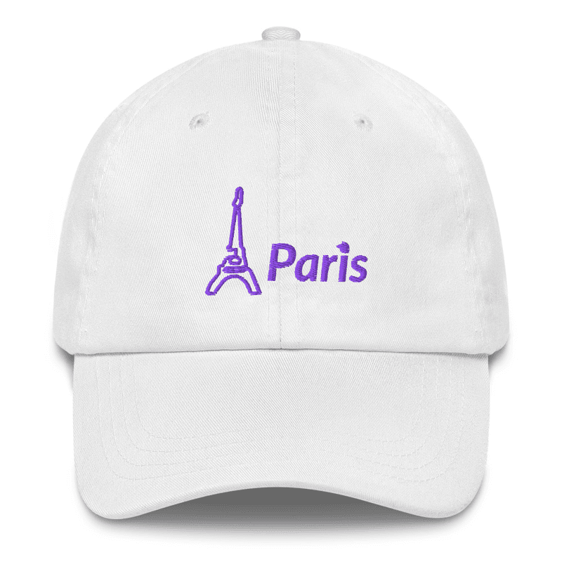 tsgabrielle® • Paris - La Tour Eiffel • Hat • White