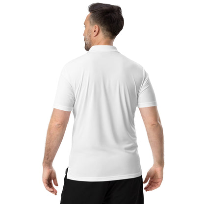 tsgabrielle™ • tsgabrielle™ • adidas® Men's Performance Polo Shirt White • T-Shirt • adidas® Men's Performance Polo Shirt White • TSG3 - PP04 - 2400042A •