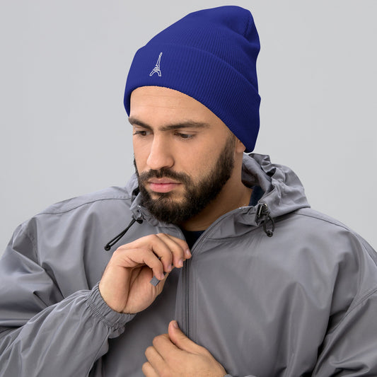 tsgabrielle™ • tsgabrielle™ • Men's Cuffed Beanie Blue (Paris) • • Men's Cuffed Beanie Blue (Paris) • TSG3 - PA02 - 2400069 •