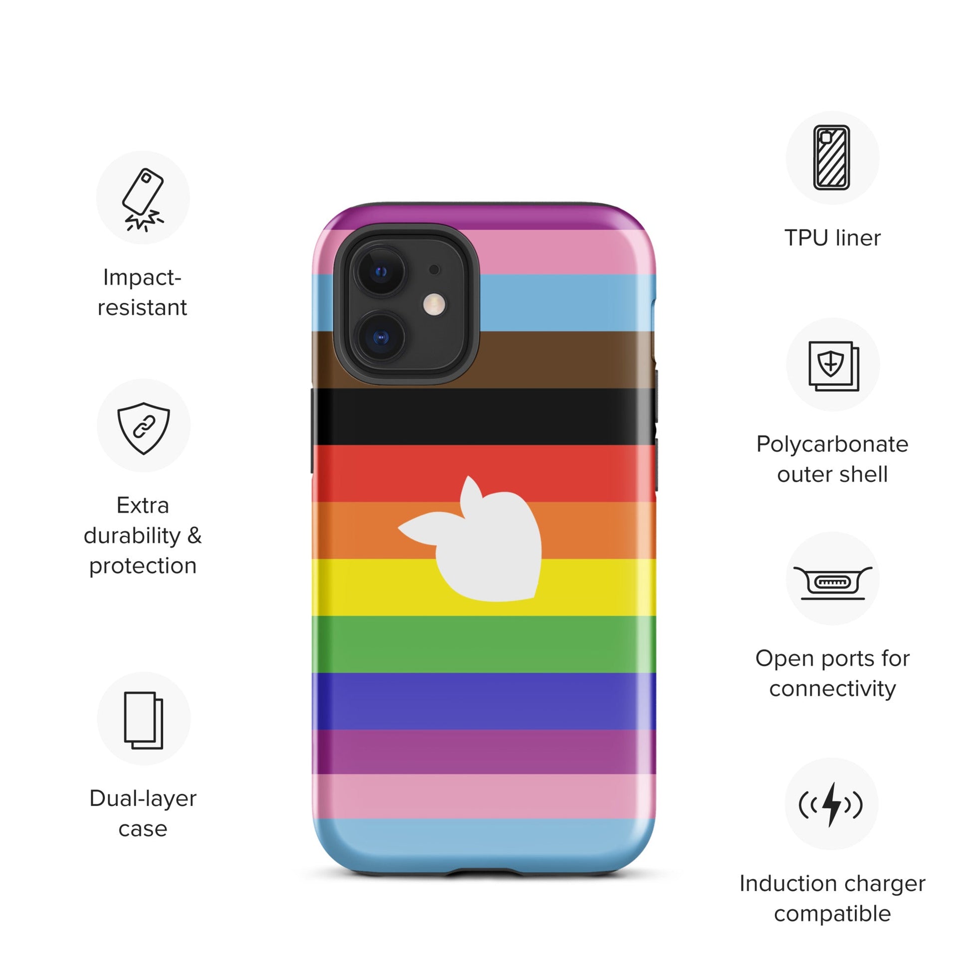 tsgabrielle™ • tsgabrielle™ • Tough Case Compatible with iPhone® (Pride 2024) • Mobile Phone Cases • Tough Case Compatible with iPhone® (Pride 2024) • 6701425_15385 •