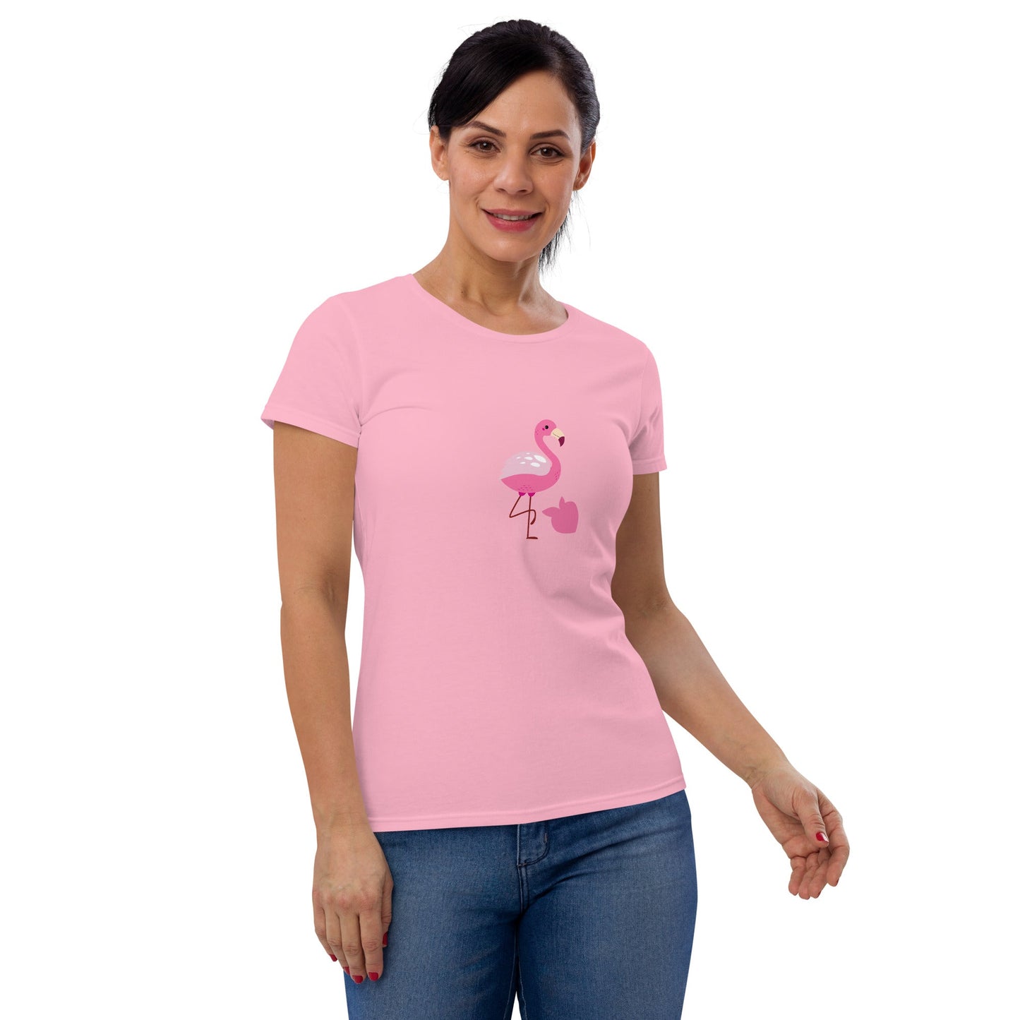 tsgabrielle™ • tsgabrielle™ • Trans / Women's Short Sleeve T-ShirtTrans - Rose • T-Shirt • Trans / Women's Short Sleeve T-ShirtTrans - Rose • TAG3 - PP05 - 2400015A •