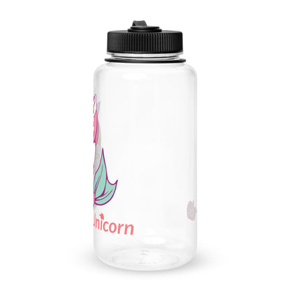 tsgabrielle™ • Wide Mouth Plastic Water Bottle 2 • Unicorn by tsgabrielle™ • $26.44