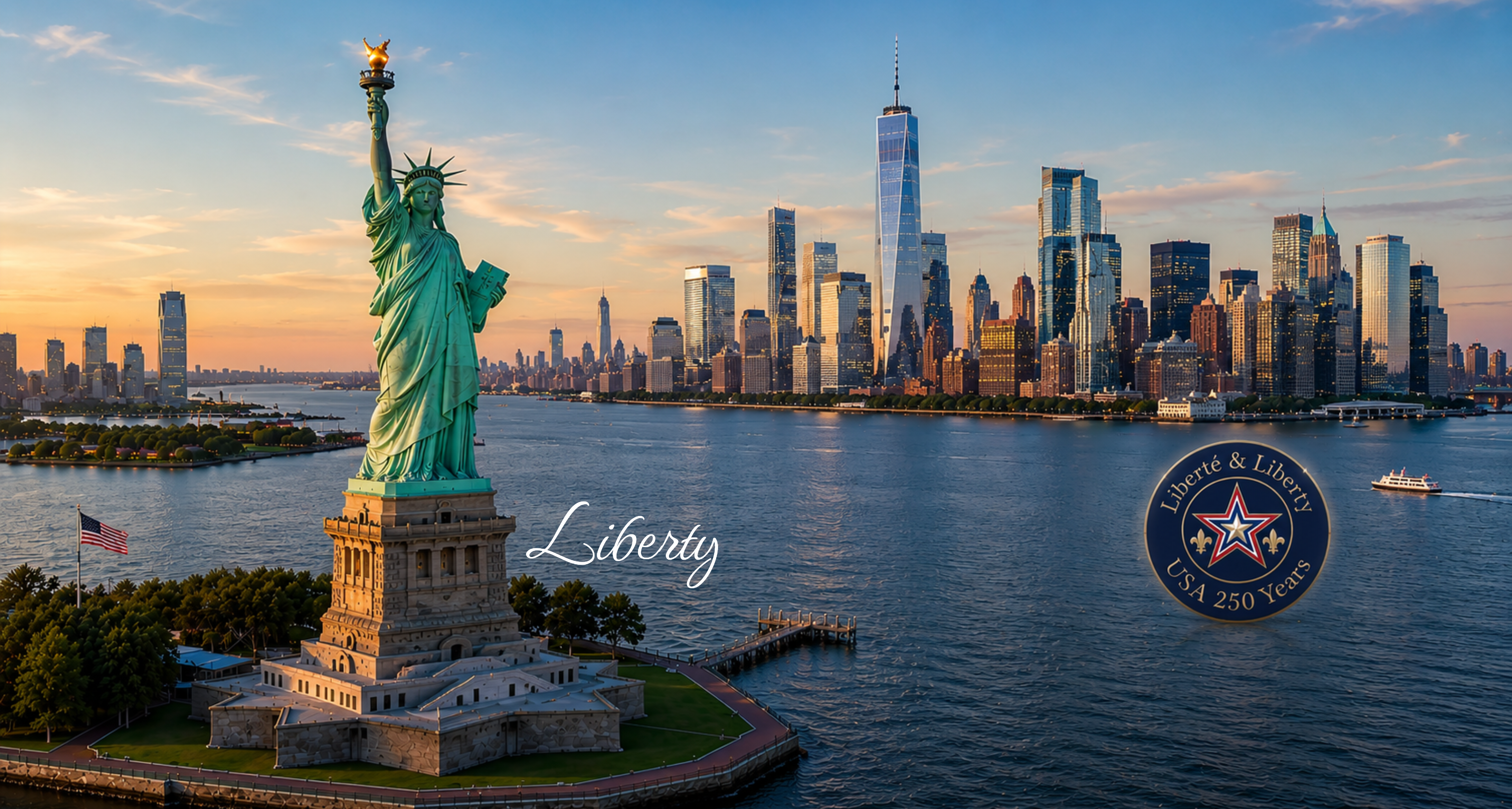 tsgabrielle® • Liberty • Calcomanías sin burbujas • 3 Tamaños