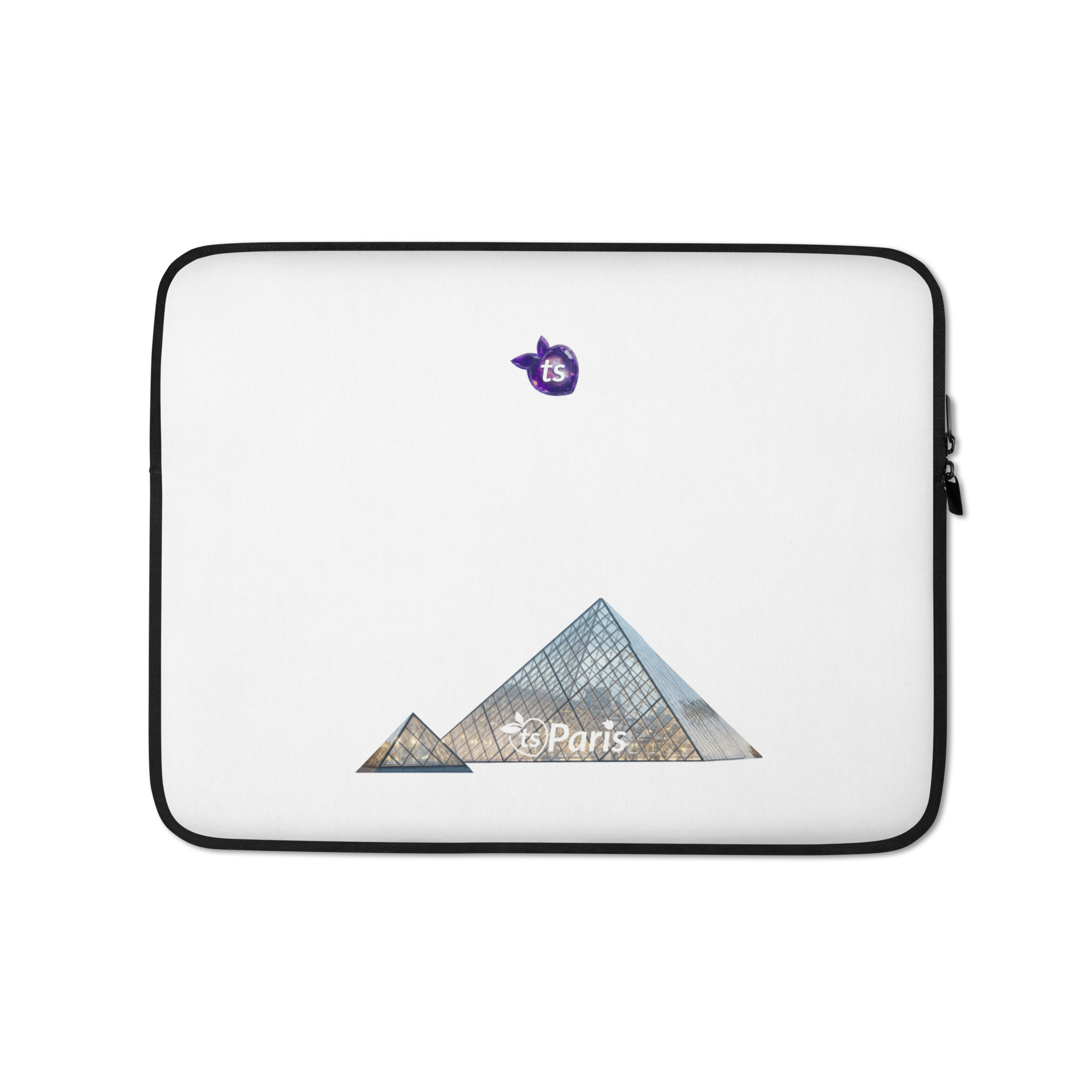 tsgabrielle® • París - La Pirámide del Louvre • Fundas para Laptop • 2 Tamaños - 13" y 15"