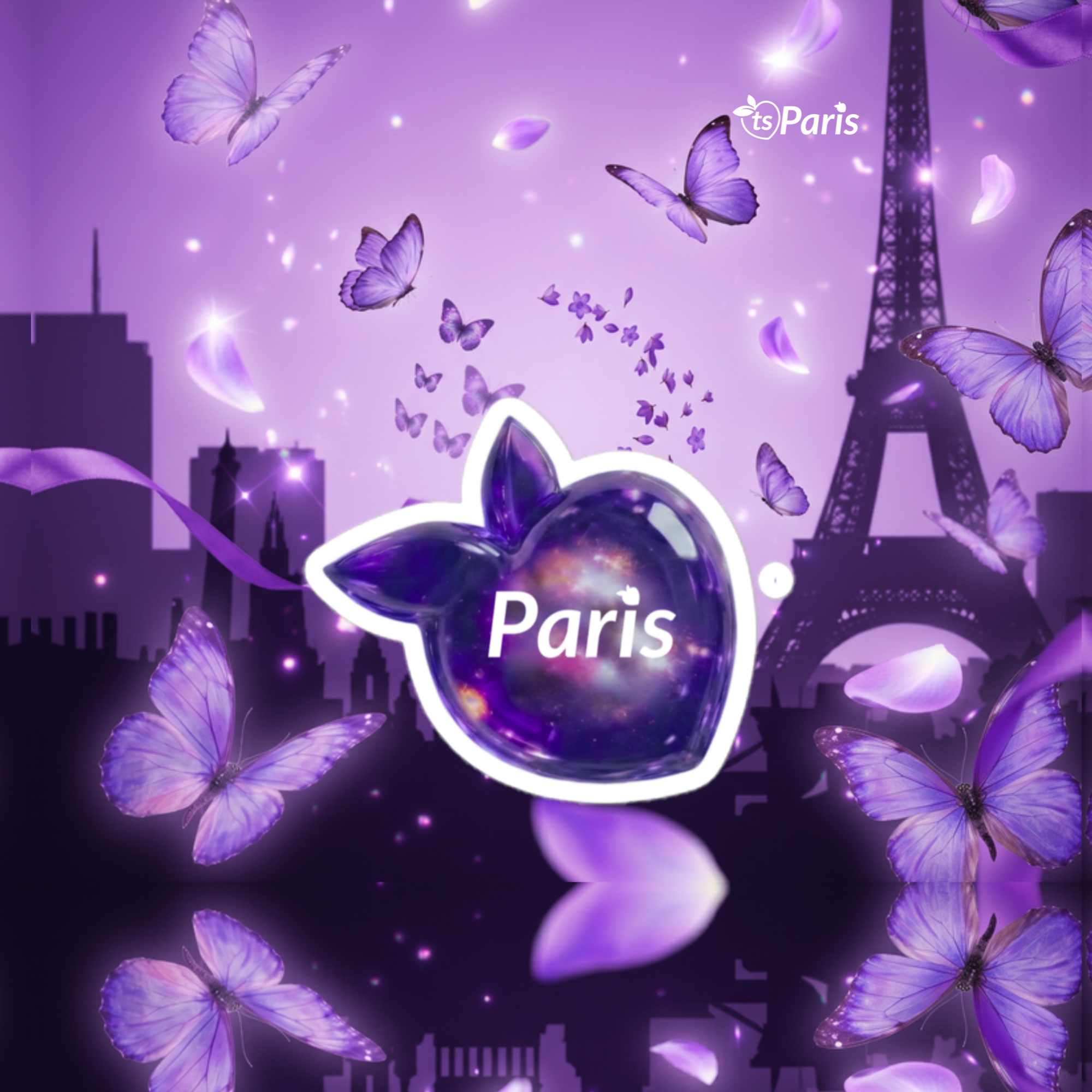 tsgabrielle® • París • Sticker • Sin burbujas • Talla única - White - View 10