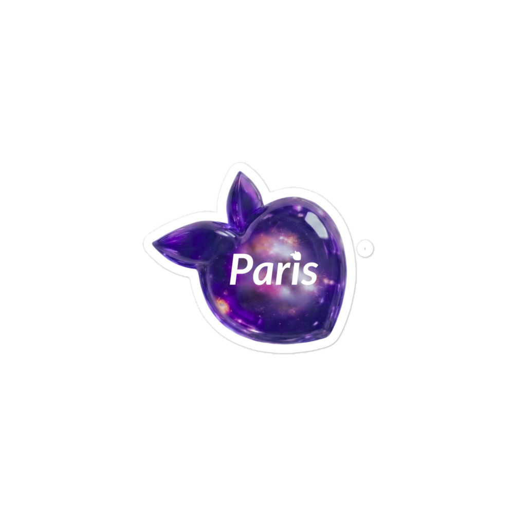 tsgabrielle® • París • Sticker • Sin burbujas • Talla única