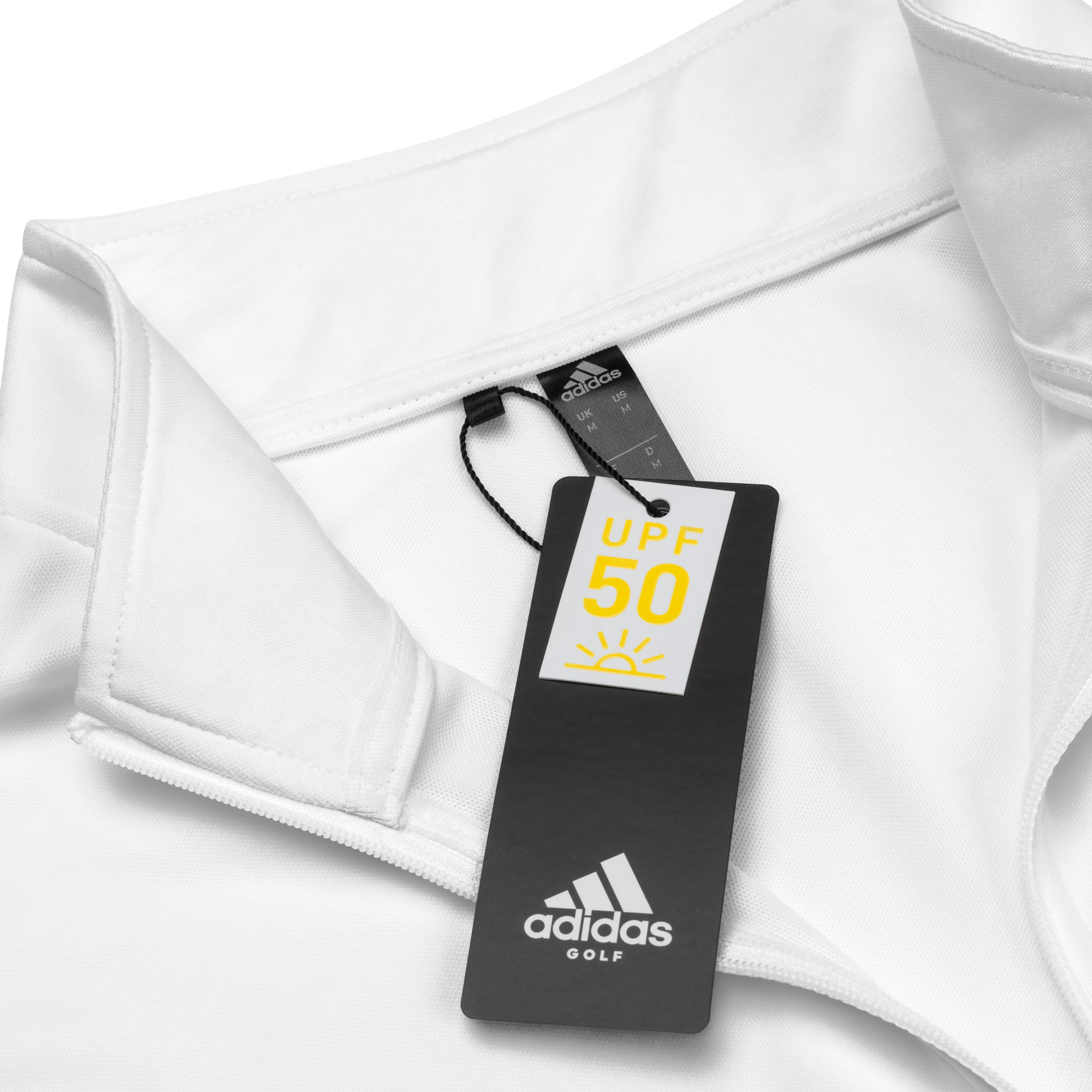 adidas® by tsgabrielle® • Hombres • París - La Torre Eiffel • Suéter de Cuarto de Cremallera • Blanco - White - View 8