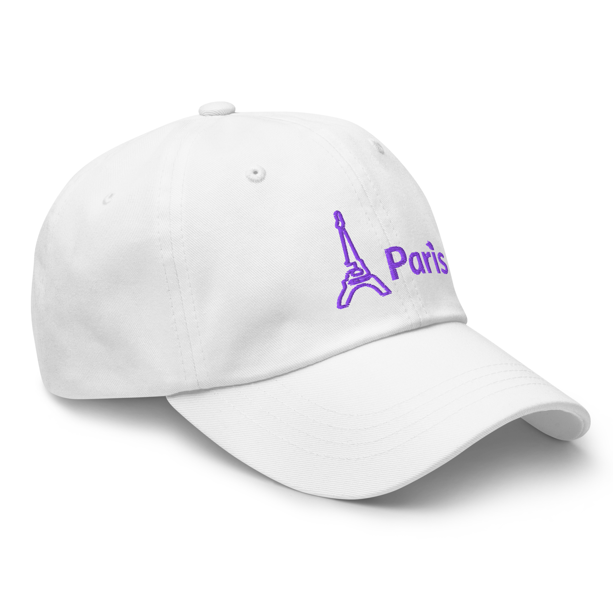 tsgabrielle® • Paris - La Tour Eiffel • Gorra • Blanca - White - View 6