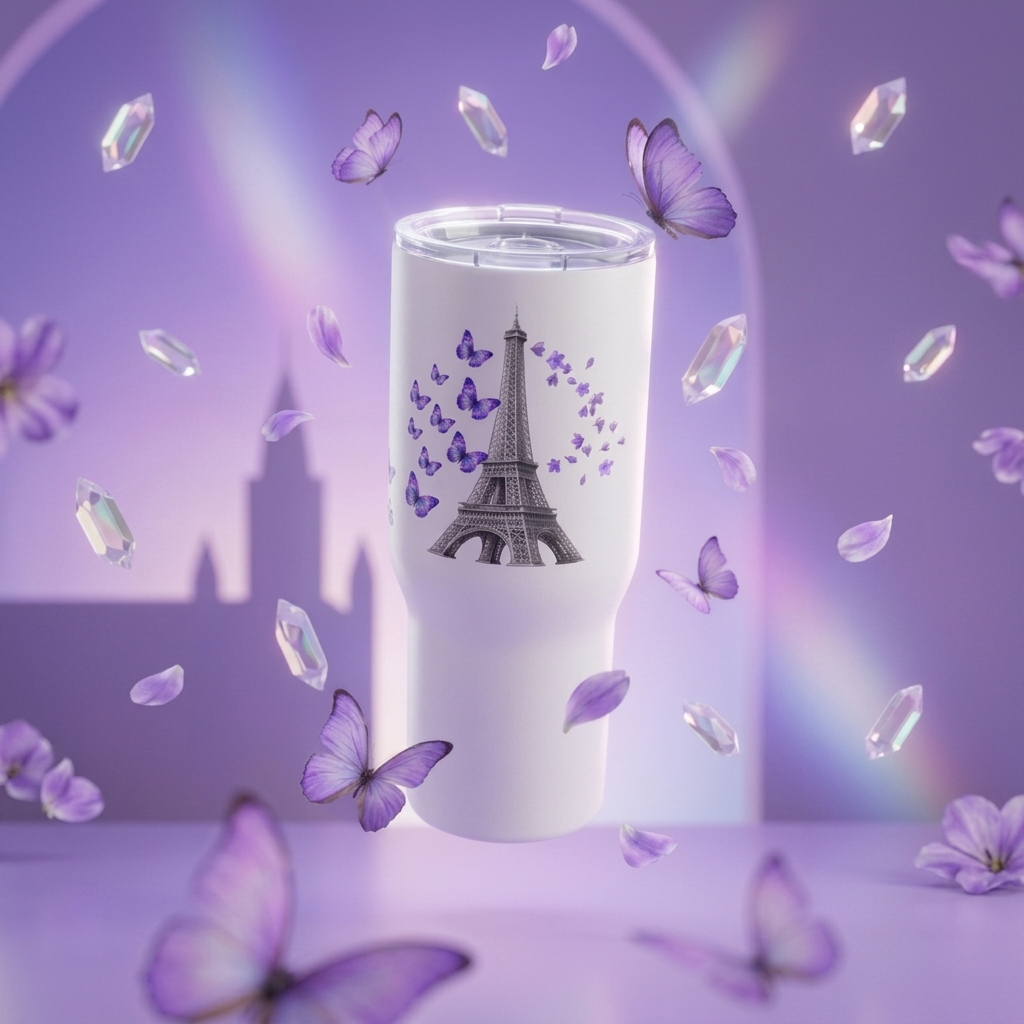tsgabrielle® • París - La Torre Eiffel • Taza con Asa • 2 Tamaños - White - View 6
