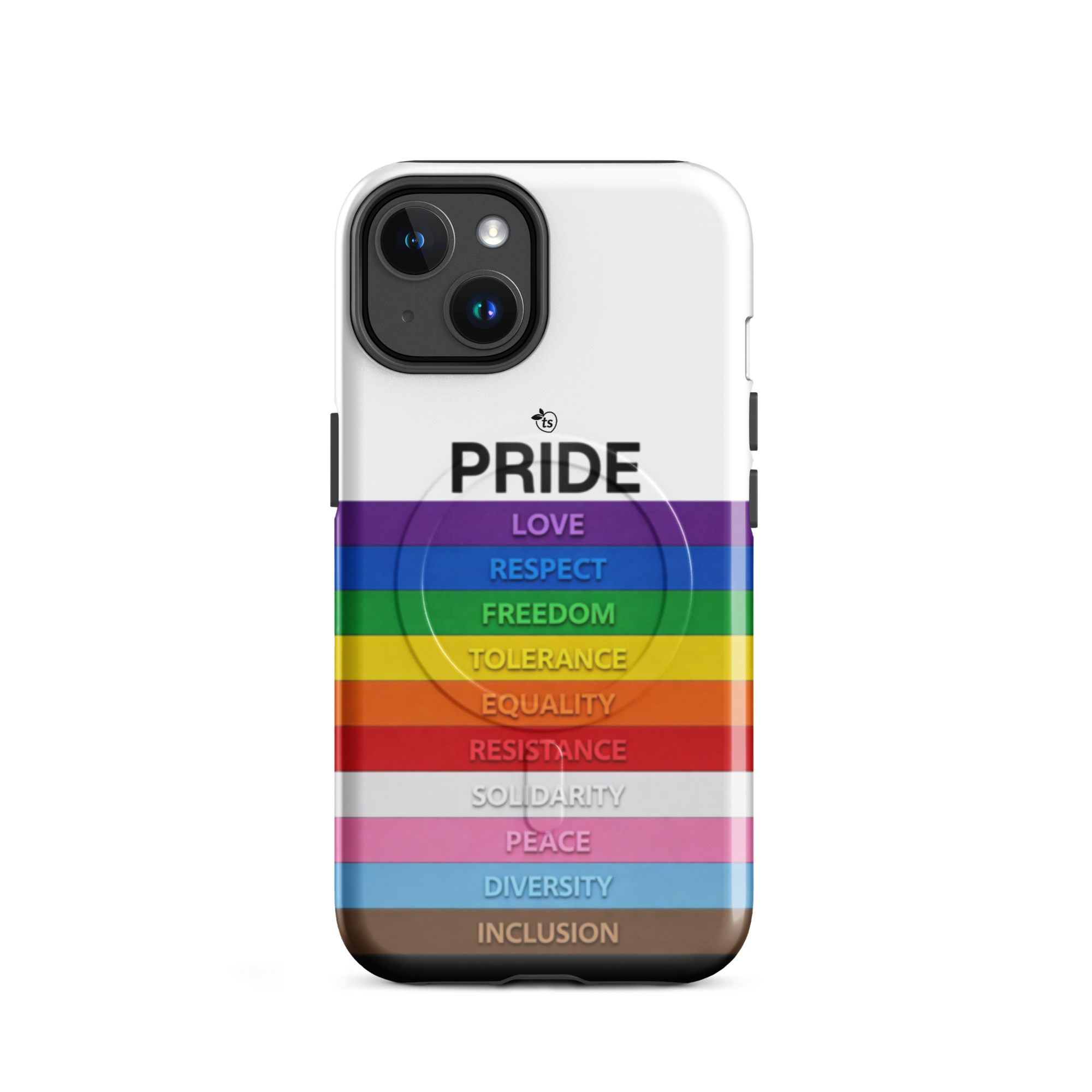 tsgabrielle® • Pride 26 • Funda resistente MagSafe® compatible con iPhone® • Modelos recientes