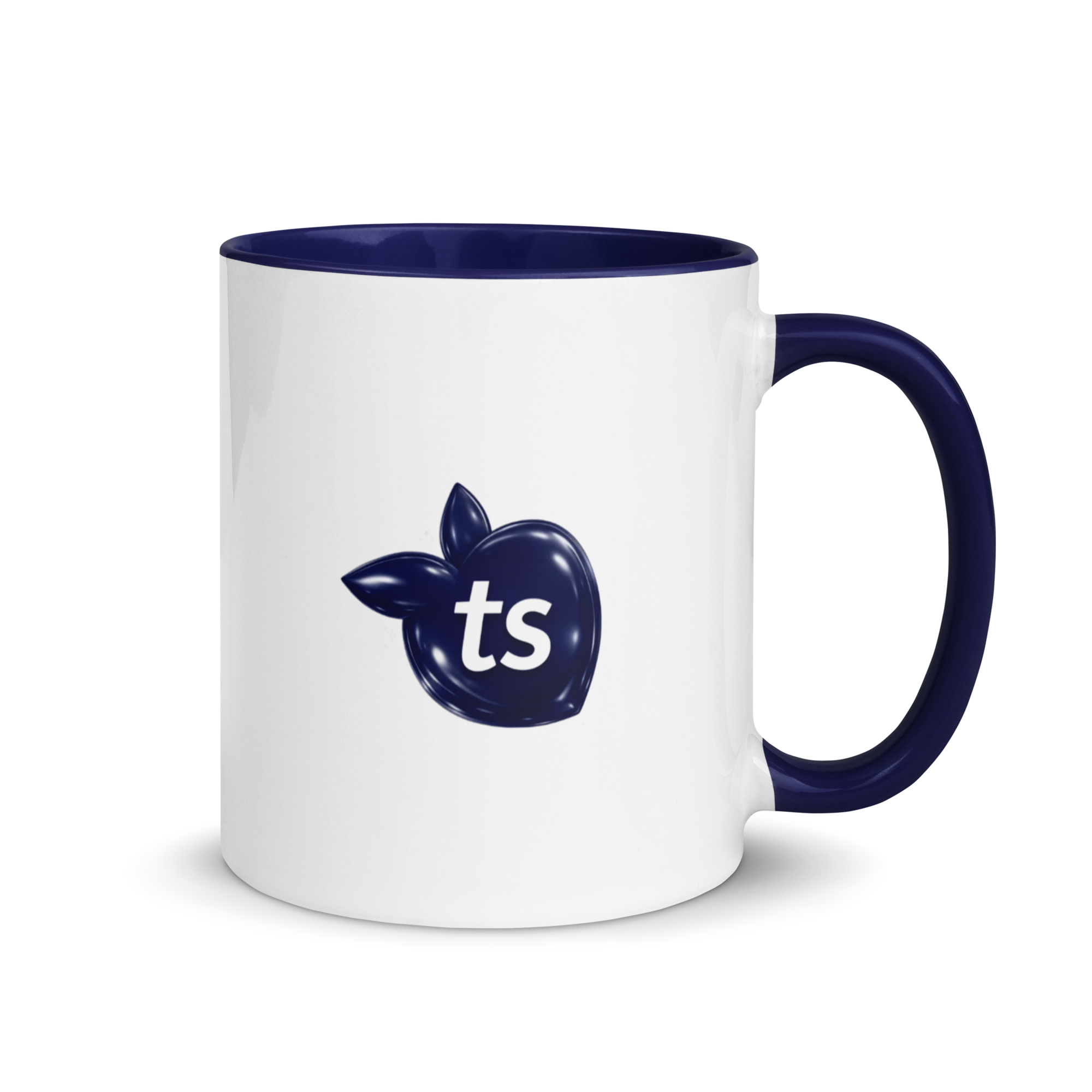 tsgabrielle® • taza with Color Dark azul Inside • ceramica • 11 oz