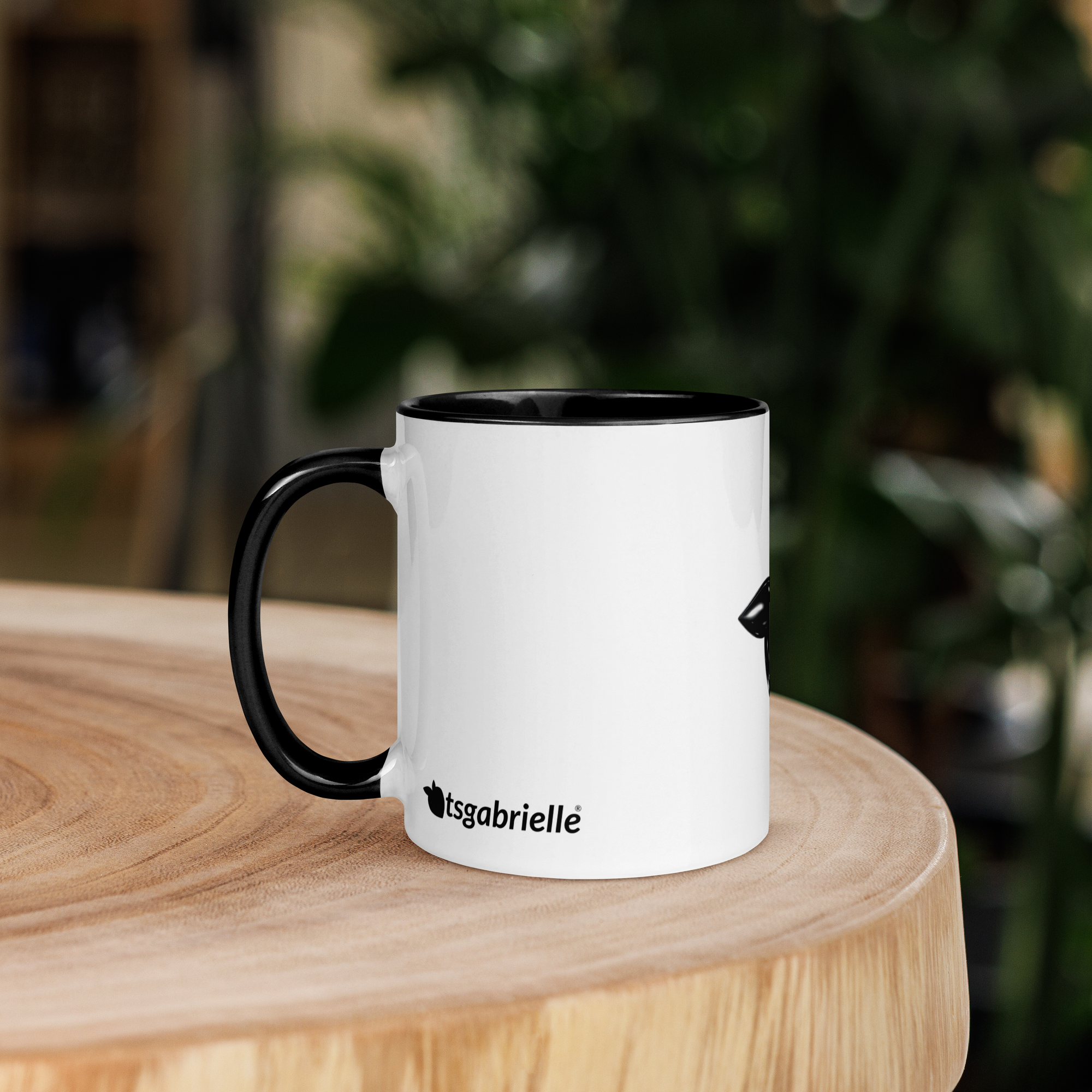 tsgabrielle® • Taza con Interior Color Negro • Cerámica • 2 Tamaños - Black - View 16