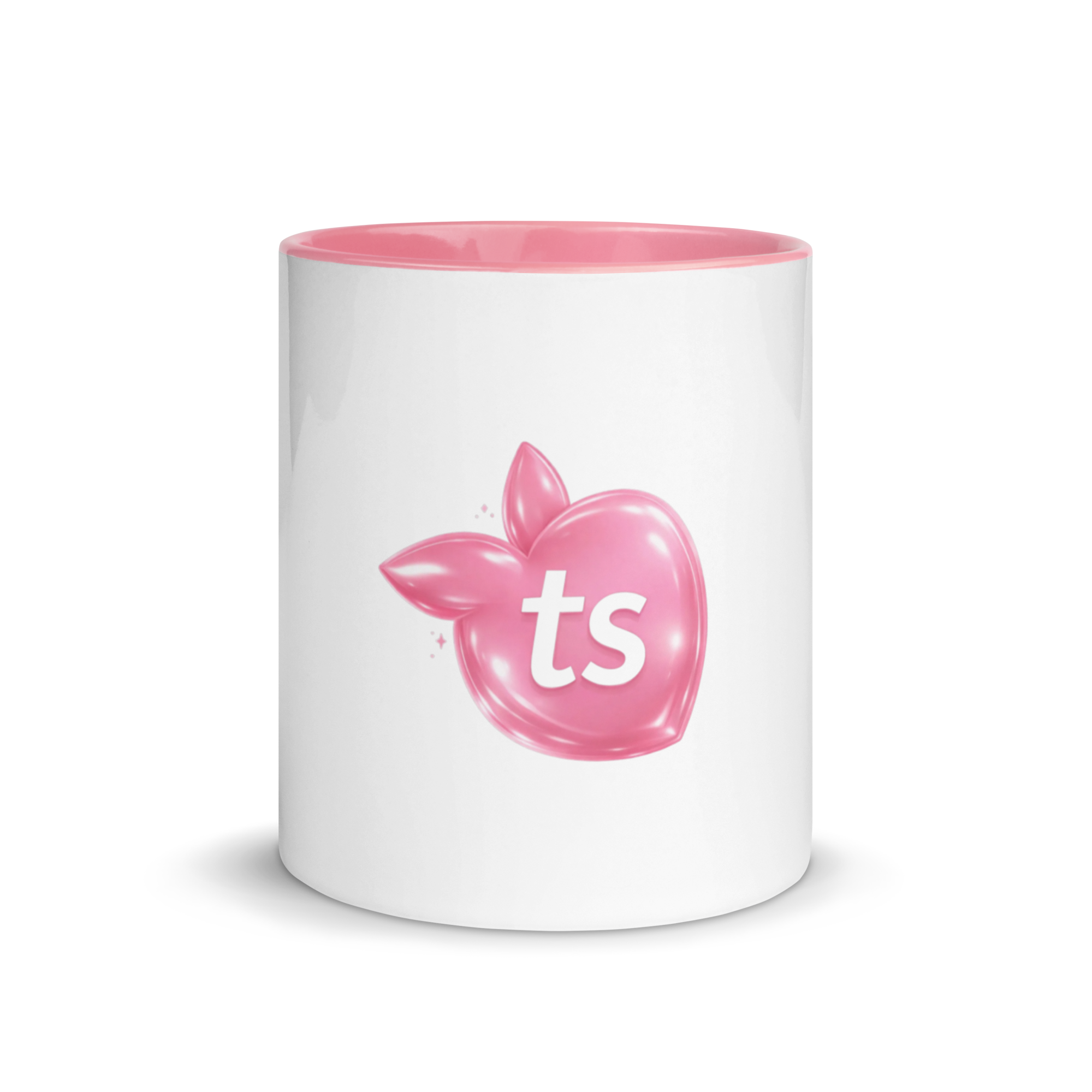 tsgabrielle® • Taza con Interior Rosa • Cerámica • 11 oz