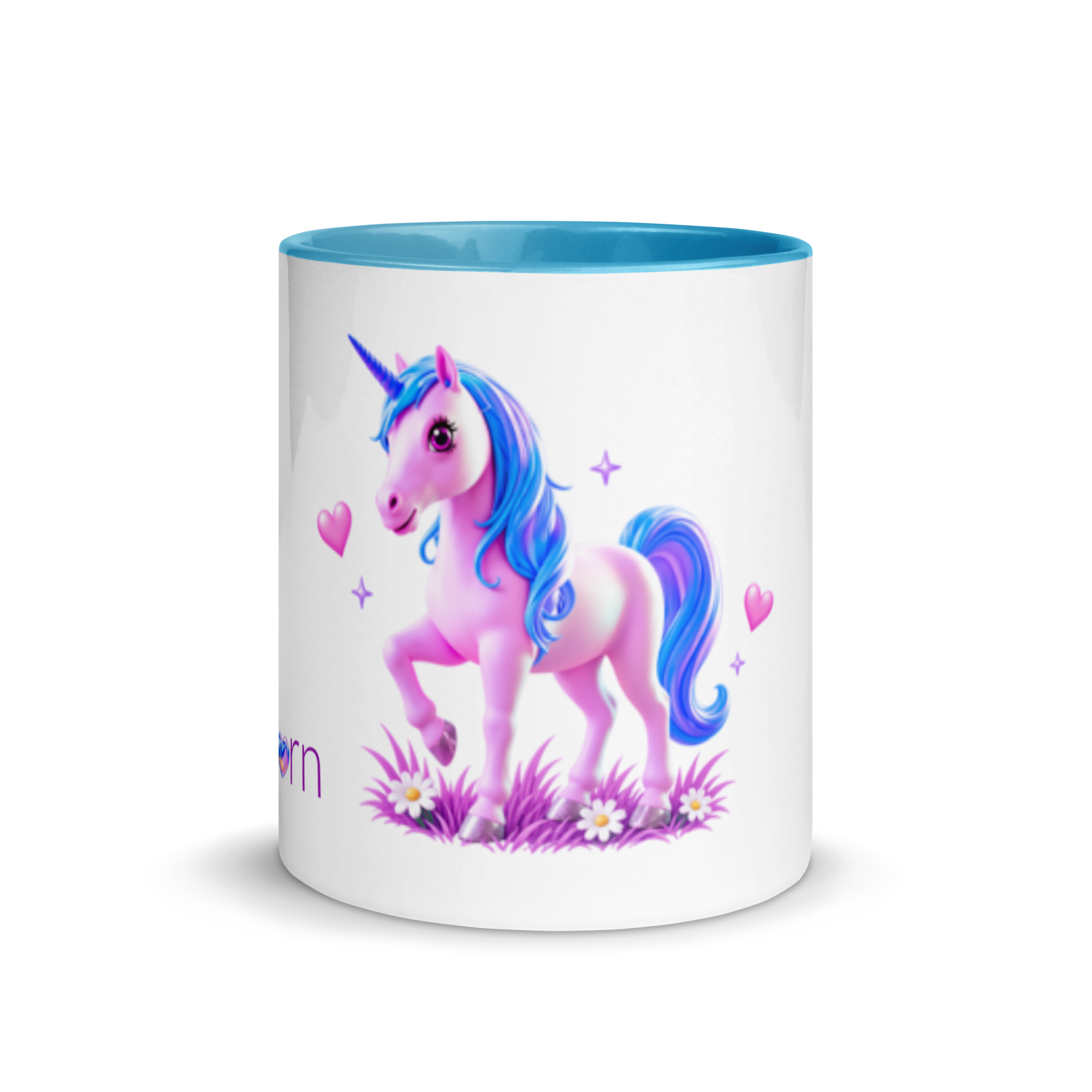 tsgabrielle® • Taza con color en el interior • Unicornio - Seraphina • Cerámica • 2 tamaños - Blue - View 14